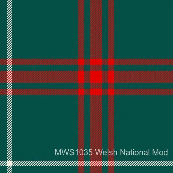 Men's 8 Yard Welsh National Tartan Kilt 13oz 100% Wool Traditionally Hand Stitched