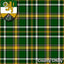 Men's Irish County Crest Tartan Kilt, 5 Yard Mediumweight, Traditionally Hand Stitched
