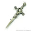 Pewter Stag Head Kilt Pin