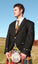 Argyle Jacket Black Barathea - Imported