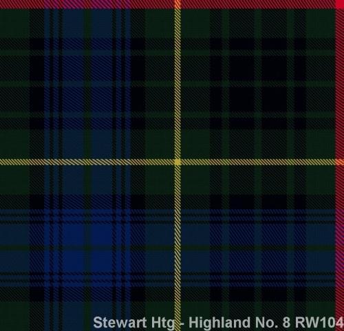 Men's 8 Yard Kilt Regimental 100% Wool 18oz Heavyweight Tartan, Traditionally Hand Stitched