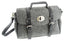 Harris Tweed Medium Carron Fashion Satchel in Black Herringbone