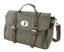 Harris Tweed Medium Carron Fashion Satchel in Brown Herringbone