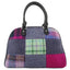 Harris Tweed Nairn Patch Bag in Purple