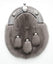 Full Dress Chrome Celtic Knot Sporran - Sapphire Mink Fur