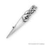 Serpent Kilt Pin - Antique Finish