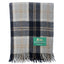 Wool Tartan Rug - Silver Bannockburn