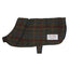 Harris Tweed Dog Coat - Brown/Red/Blue Check