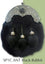 Clan Crested Black Rabbit Fur Sporran, Full Dress - Made to Order