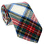 100% Wool Tartan Neck Tie - Stewart Dress Modern