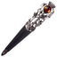 Imitation Thistle Design Sgian Dubh - Antique Finish - 6 Stone Colours