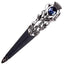 Imitation Thistle Design Sgian Dubh - Antique Finish - 6 Stone Colours