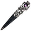 Imitation Thistle Design Sgian Dubh - Antique Finish - 6 Stone Colours