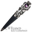 Imitation Thistle Design Sgian Dubh - Antique Finish - 6 Stone Colours