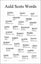Auld Scots Words Tea Towel