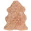 Coloured Sheepskin Rug - Red Fox - Medium