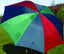 30" Golf Umbrella - Burgundy/Blue/Green