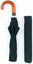 Mens Fold Crook Umbrella  Black