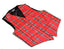 Men's Silk Tartan Waistcoat - Made to Order