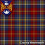 Men's Irish County Crest Tartan Kilt, 5 Yard Mediumweight, Traditionally Hand Stitched